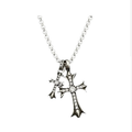 Collar Chrome Hearts (Plateado) FULL SET