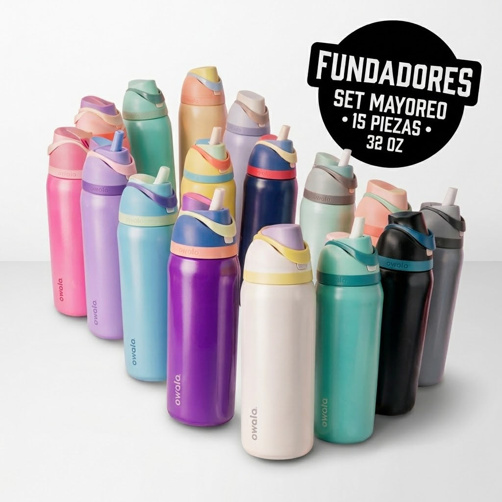 Paquete-Termos Owala (32oz) 15Pz