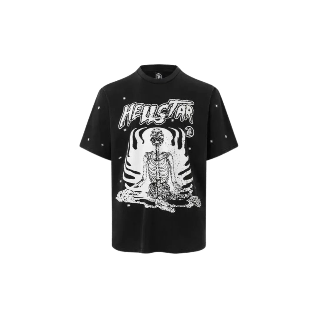 Hellstar Yoga Skeleton T-Shirt