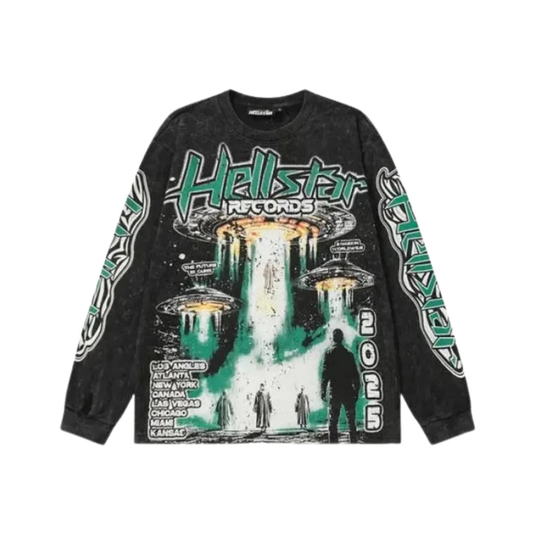 Hellstar Records UFO Tour Long Sleeve T-Shirt