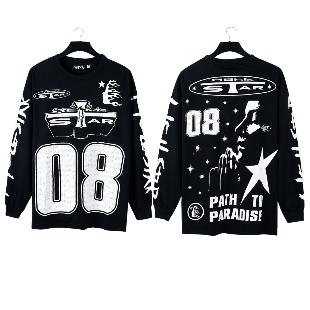 Hellstar Team Star Long Sleeve T-Shirt
