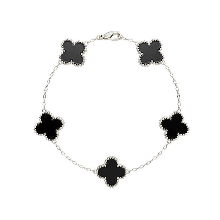 VanCleef (Plateado con Negro) Full Set