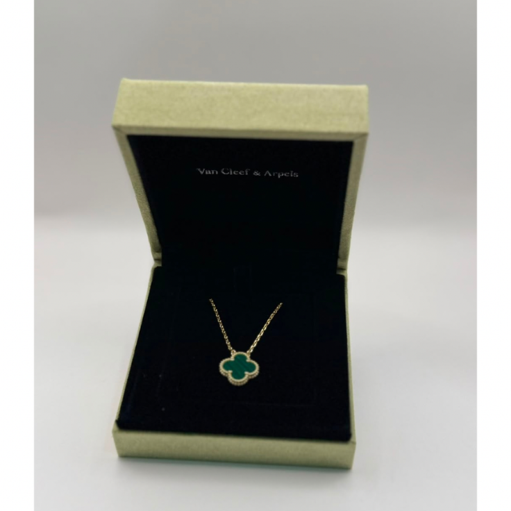 Collar VanCleef (Dorado-Verde) FULL SET