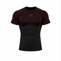 Gymshark Negro-Rojo (Una talla Reducida)