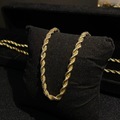 Cadena Torsal-Oro de 18K (Paquete de 5Pz)
