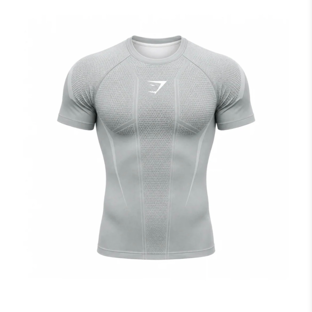 Gymshark-Blanco (Una Talla Reducida)